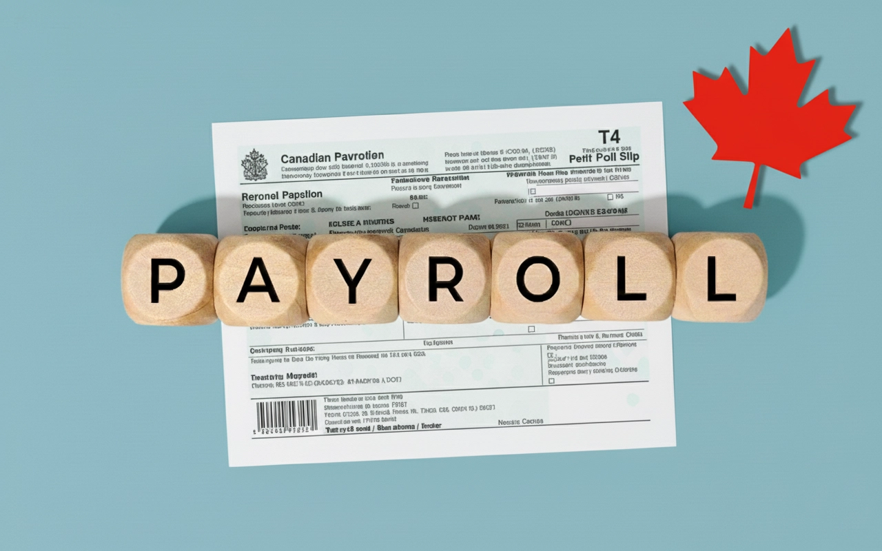 Payroll team at work